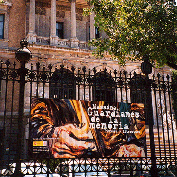Exposición Guardianes de la Memoria en la Biblioteca Nacional de España (2004)